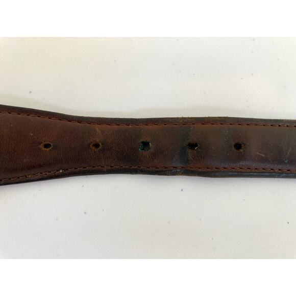 PGA PINEHURST GOLF CLUB BELT US OPEN 2005 YRI Mens Leather 34/85 Embroidered - Picture 6 of 15